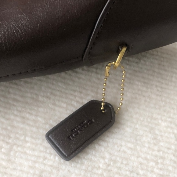 Coach Dark Brown Brooklyn 28 Shoulder Bag - Picture 3 of 4